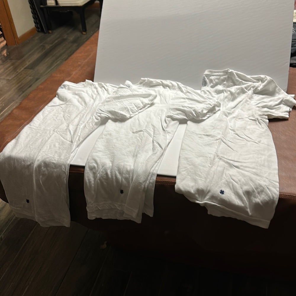 Set of 3 Lucky Brand white under shirt Large